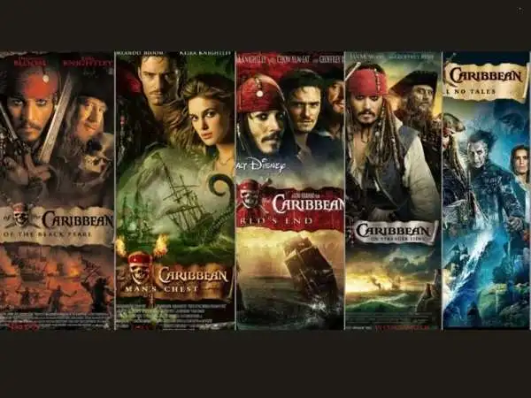 Pirates of the Caribbean Film Order