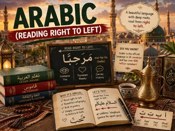 Arabic (Reading Right to Left)