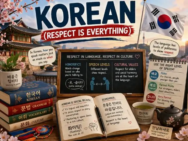 Korean (Respect is Everything)