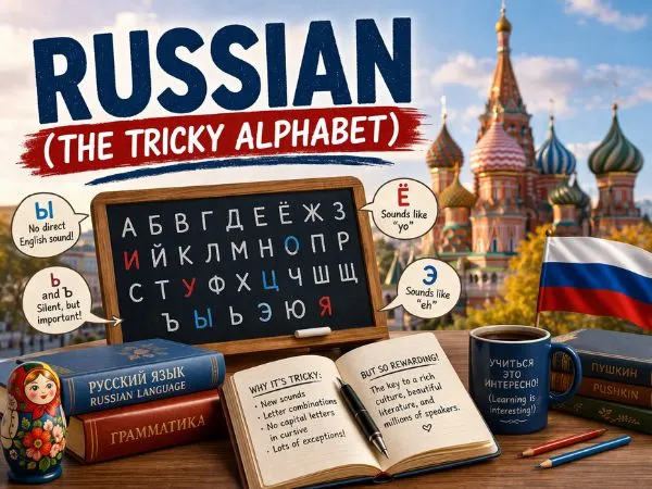 Russian (The Tricky Alphabet)