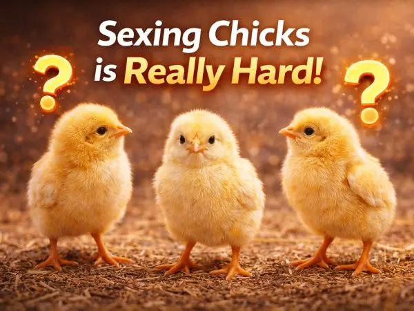 Sexing Chicks is Really Hard!