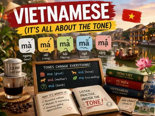 Vietnamese (Its All About the Tone)